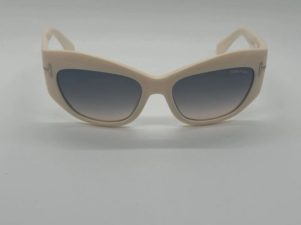 Gafas de sol Tom Ford Brianna ft 1065 25B blancas 55-17-125 mm SIN ESTUCHE Foto 2 de 4