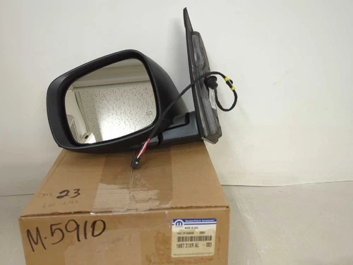 New OEM genuine Dodge Door Mirror 2008-2020 Caravan Routan Black 1AB73TZZAM LH