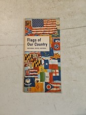 1962 Vintage Booklet Flags of Our Country National State Humble Oil & Refining