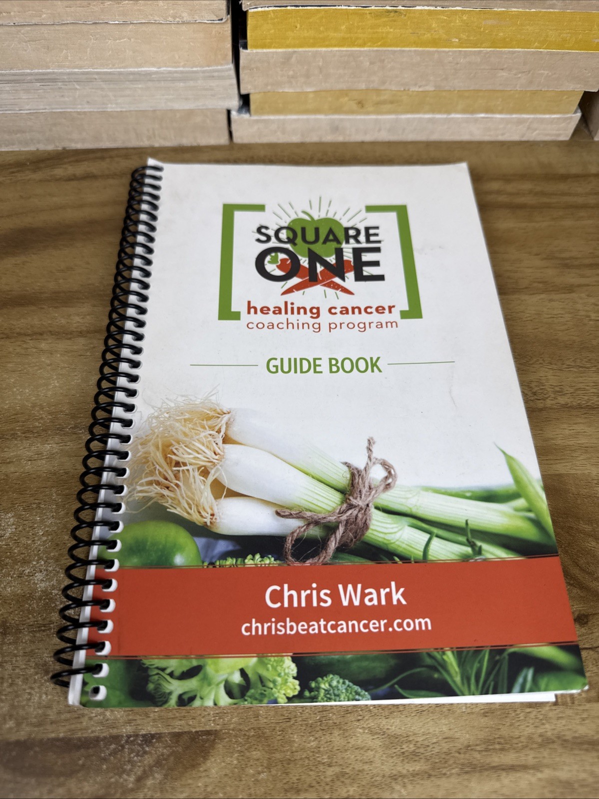 Square One Healing Cancer Coaching Program Guide Book Chris Wark Spiralbound PB