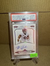 2022 PANINI FLAWLESS COLLEGIATE FLAWLESS ROOKIE GEM SIGNATURES Brian Robinson Jr