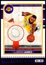2024 LeBron James Panini Hoops Basketball #18 Los Angeles Lakers