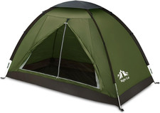 Night Cat Backpacking Tent 1-2 Person Lightweight Waterproof Camping Hiking Dome