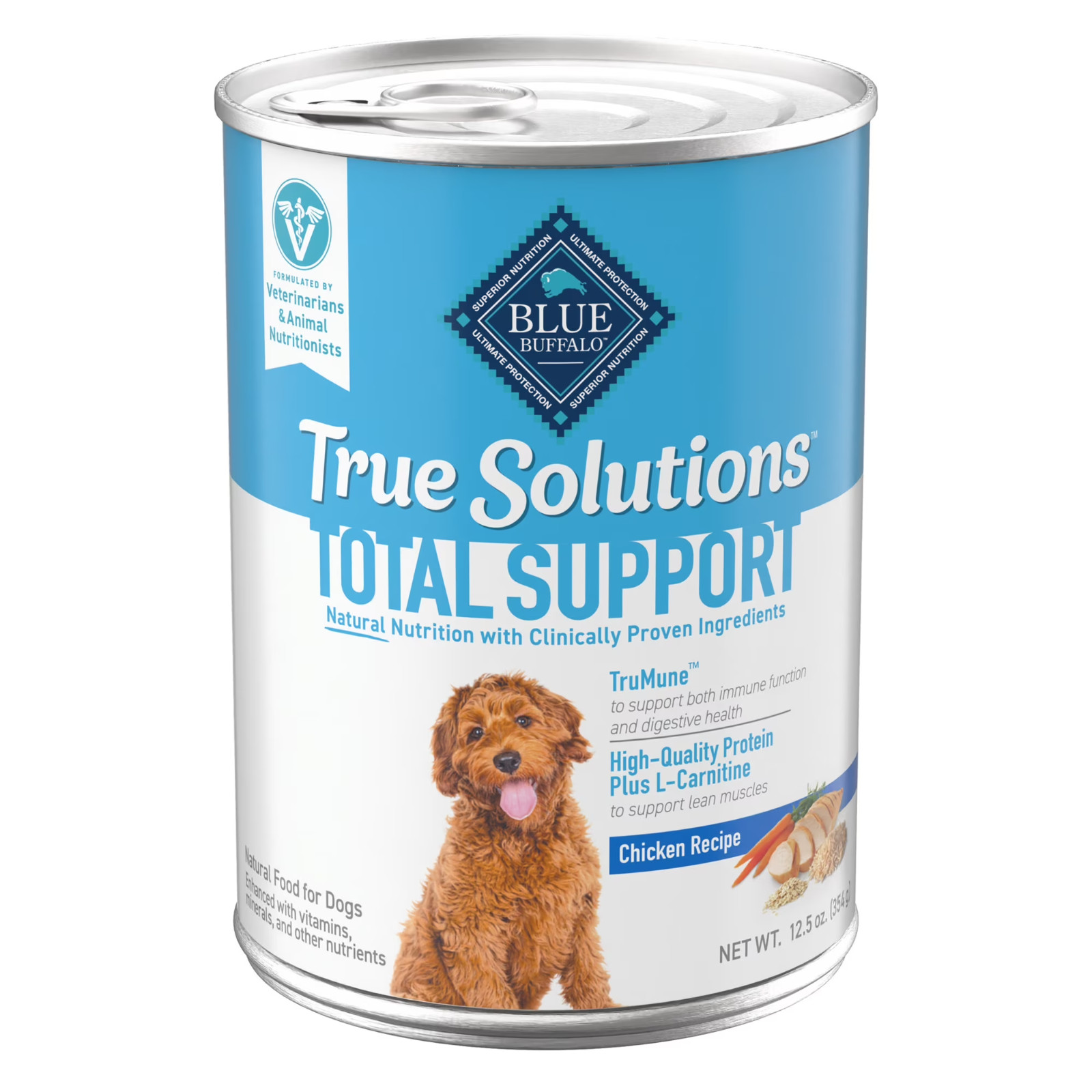 Blue Buffalo True Solutions Total Support Wet Dog Food, 12.5-oz. Can