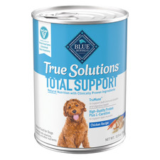 Blue Buffalo True Solutions Total Support Wet Dog Food, 12.5-oz. Can 6.40 per gallon