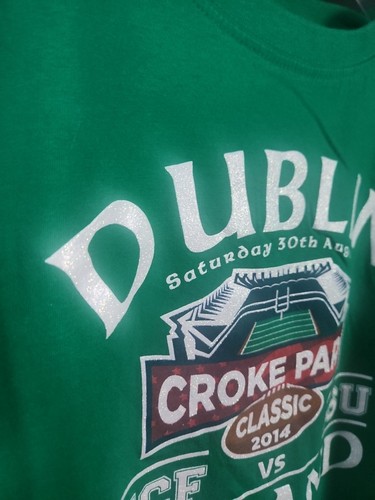 Penn State Football Dublin Ireland 2014 Classic UCF Women's Tshirt XL NWOT - Picture 2 of 5