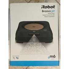 iRobot Braava Jet M6 (6112) Wi-Fi Connected Robot Mop Black