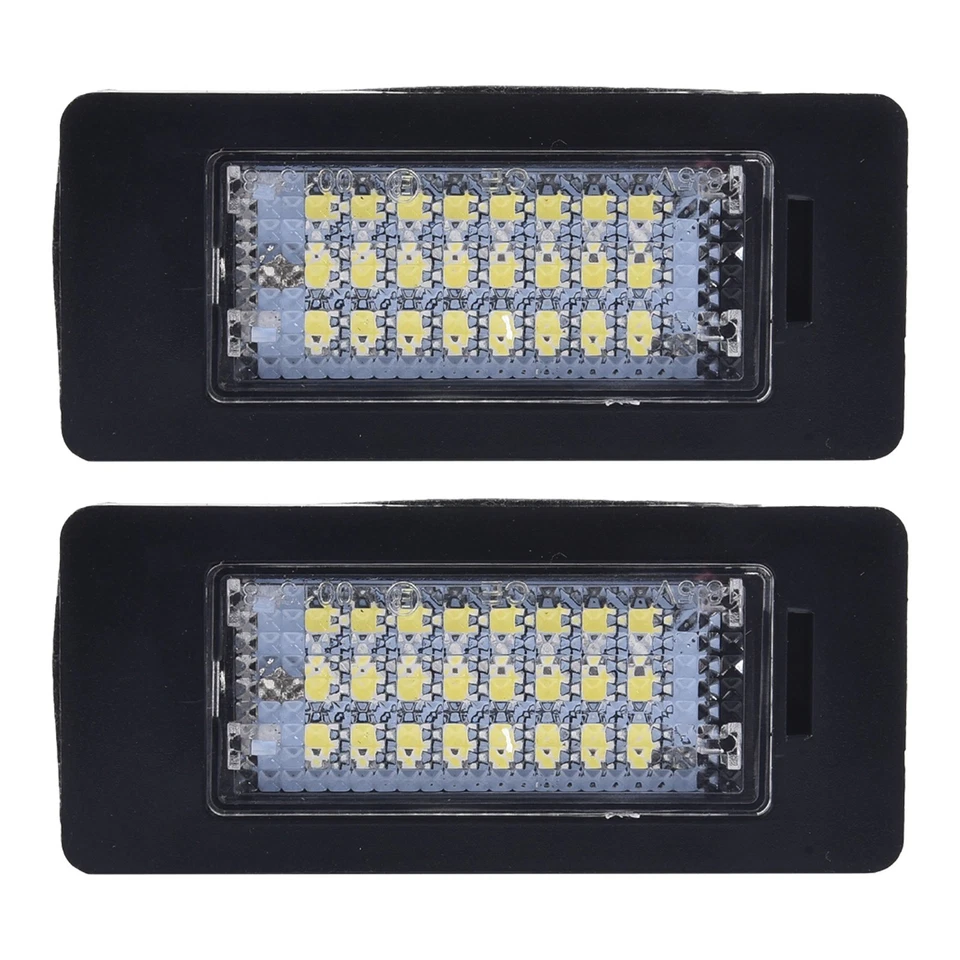 2x Error LED License Plate Light Bulb For B M W E90 E92 E39 E60 E61 M5 E70 - Image 2 of 4