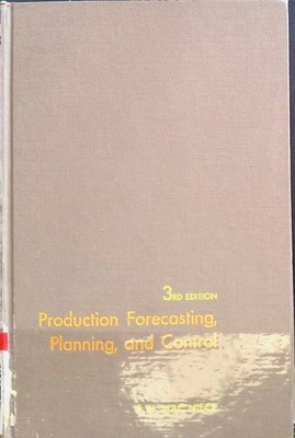 Production Forecasting, Planning and Control Niece, E.H. Mac: