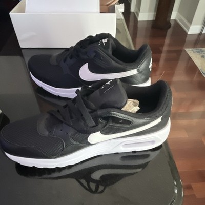 Nike Air Max SC Men s Black/White Lace-Up Low Top Sneakers CW4555-002