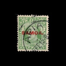 Samoa, Scott 114, New Zealand Overprint, 1914, used, 117371