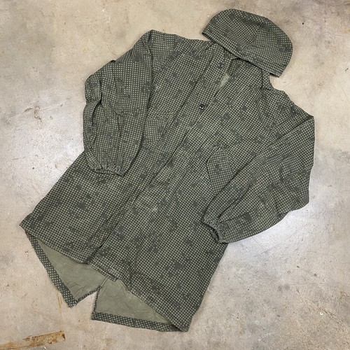 Military Night Desert Camo Fishtail Parka Jacket Small 33”-37”