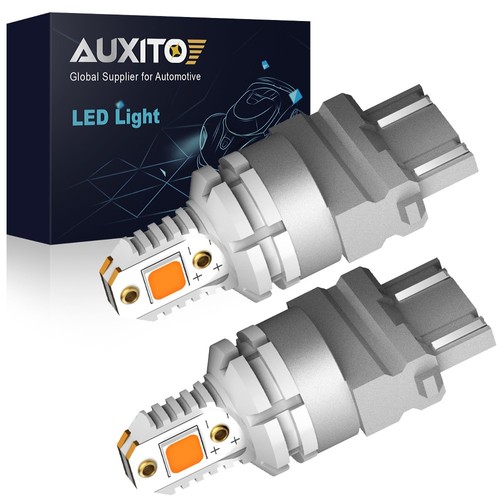 AUXITO 6x 1157 LED Turn Signal Bulbs – Amber/Yellow – High Power 1200 Lumens