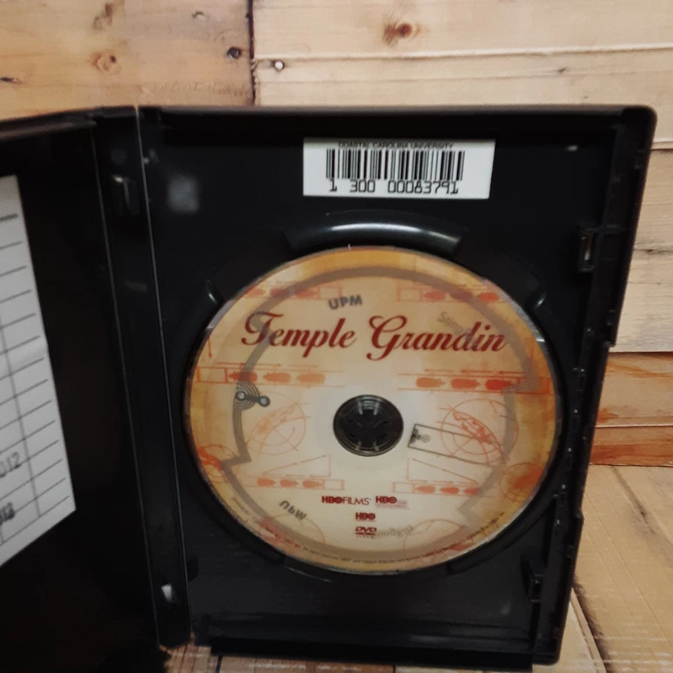 Temple Grandin DVD Used 2010 Claire Danes HBO Biography Drama   Foto 4 de 4