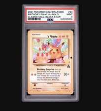pokemon card birthday pikachu ______'s 24/53 Celebrations: Classic Collection Holo for sale online Birthday Pikachu | Celebrations Classic