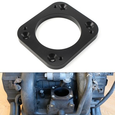 Throttle Body Adapter For BMW M54B30 For M50B25 Intake Manifold M50 M54 Black
