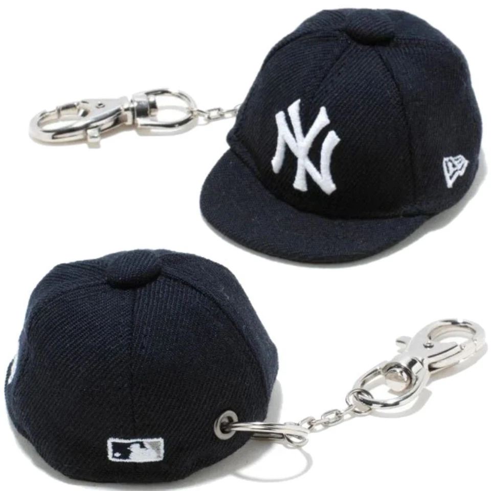 New Era Cap Type Key Chain New York Yankees Mini Cap Navy JAPAN F/S Limited Rare - Image 3 of 3
