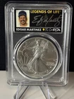 2023 $1 Silver Eagle 1oz PCGS MS70 FDOI Legends of Life Edgar Martinez Mariners