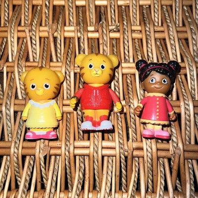 Daniel Tiger's Neighborhood Figures Lot Of 3 Toy Figurines Mini Characters