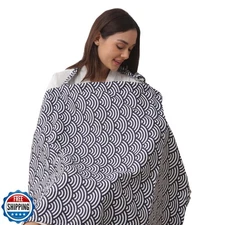 Insular Nursing Cover for Breastfeeding, Infant Feeding Cover Breathable Cott