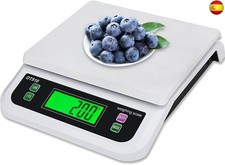 Báscula de Cocina Digital 30kg/66lb Grand…