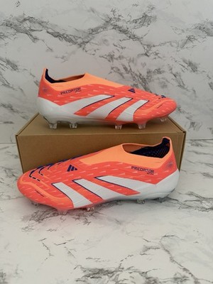 Adidas Predator Elite Laceless FG Coral Blaze Soccer Cleats JI1076 Women Size 9