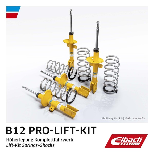 Fahrwerkssatz Federn/DäMpfer Eibach B12 Pro-Lift-Kit E93-42-038-02-22 FüR TLE TL-image