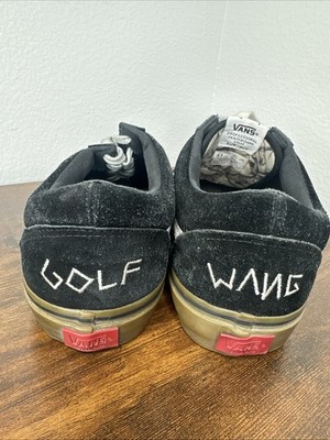 Golf Wang Vans Syndicate Old Skool Pro Low Size 9.5 Shoes Black Camp Flog Gnaw