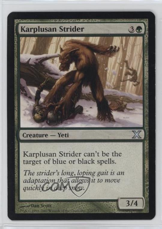 Karplusan Strider Magic: 10th Edition #272 2007