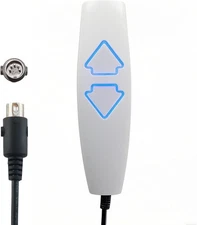 Power Recliner Lift Chairs Remote 2 Button 5 Pin Hand Control with USB Bluelight