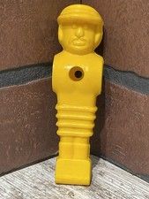 1978 TOURNMENT Replacement Foosball Yellow Hat SOCCER Man 4076244 Vintage NOS