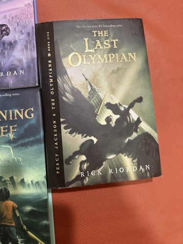 Complete Set Percy Jackson and the Olympians 1-5 Box Set - Picture 10 of 10