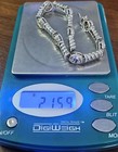 925/14k Ross Simons China Stamped: 925-Sterling/14k Bezel set Gemstones Bracelet — photo 6
