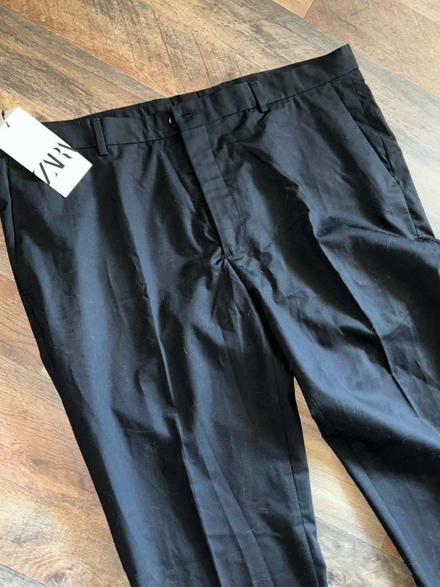 zara black dress pants Zara Pants Womens 5 Basic Collection Black Dress Bottoms Trousers Work Formal