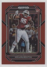 2023 Panini Prizm Draft Picks Red Prizm /299 Keeanu Benton #194 17p7
