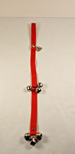 Puppy Bells Dog Doorbells for Potty Training/Go Outside Red/Adjustable