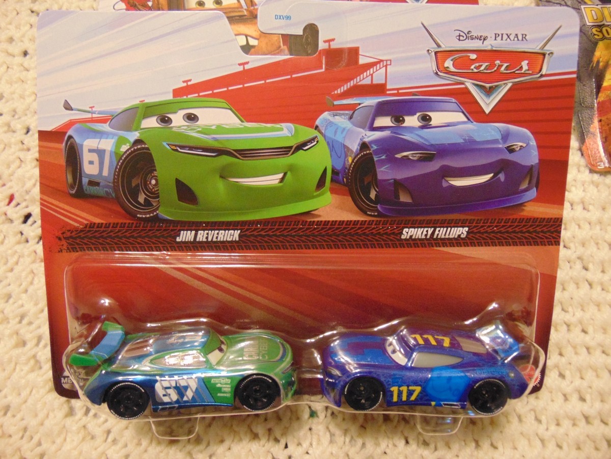 2023 DISNEY PIXAR CARS JIM REVERICK & SPIKY FILLUPS 2 Pack | eBay