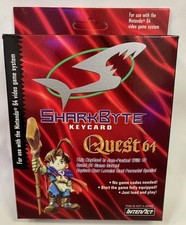 MINT NEW Sharkbyte Memory Keycard for Quest 64 N64 Nintendo 64 loaded codes