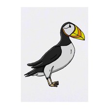 'Puffin' Temporary Tattoos / Transfers TO00032175 