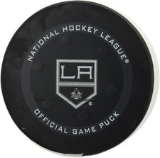 Los Angeles Kings Game-Used Puck vs. Colorado Avalanche on March 15, 2022