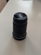 CANON RF-S 55-210mm f5-7.1 IS STM ZOOM LENS + CAPS - EXCELLENT CONDITION