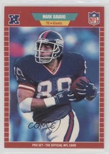 1989 Pro Set Mark Bavaro #281 10r3