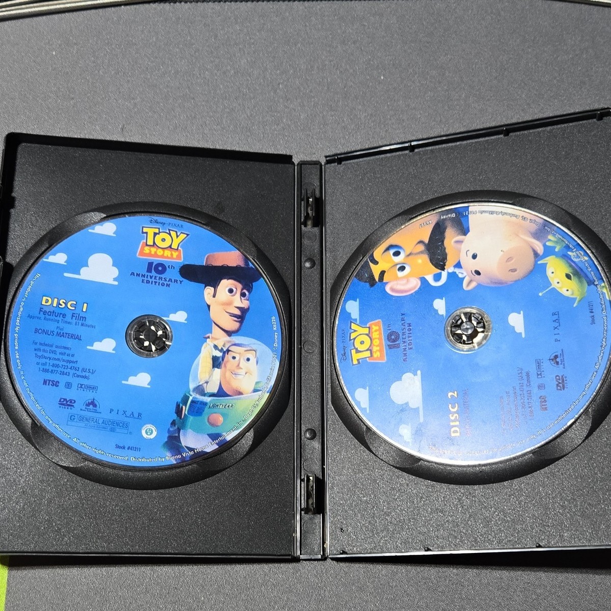 Disney Pixar Toy Story 10th Anniversary Edition 2-Disc Set DVD | eBay