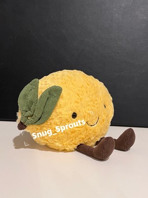 AUTHENTIC‼️Jellycat SMALL amuseable lemon- NWT HTF, FAST SHIPPING