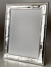 9x13 Foto-/Bilderrahmen massive Auflage 999er Sterling Silber Art. 3/925/213