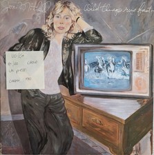 Joni Mitchell Wild Things Run Fast Vinyl Record LP VG/G+ GEF 25102 1982