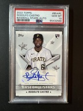 Rodolfo Castro 2022 Topps Series 1 Baseball Stars PSA 10 Pop 2 #BSA-RC