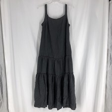 Gap Red Women’s XL Tiered Maxi Dress Gray
