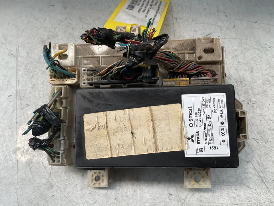 CENTRALINA PORTA FUSIBILI PER SMART Forfour 1° Serie A4545400124 Diesel 1.5 (04 - Immagine 3 di 4