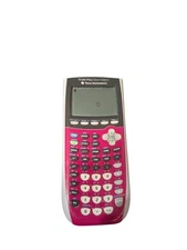 Texas Instruments TI-84 Plus Silver Edition Calculator Pink Tested READ